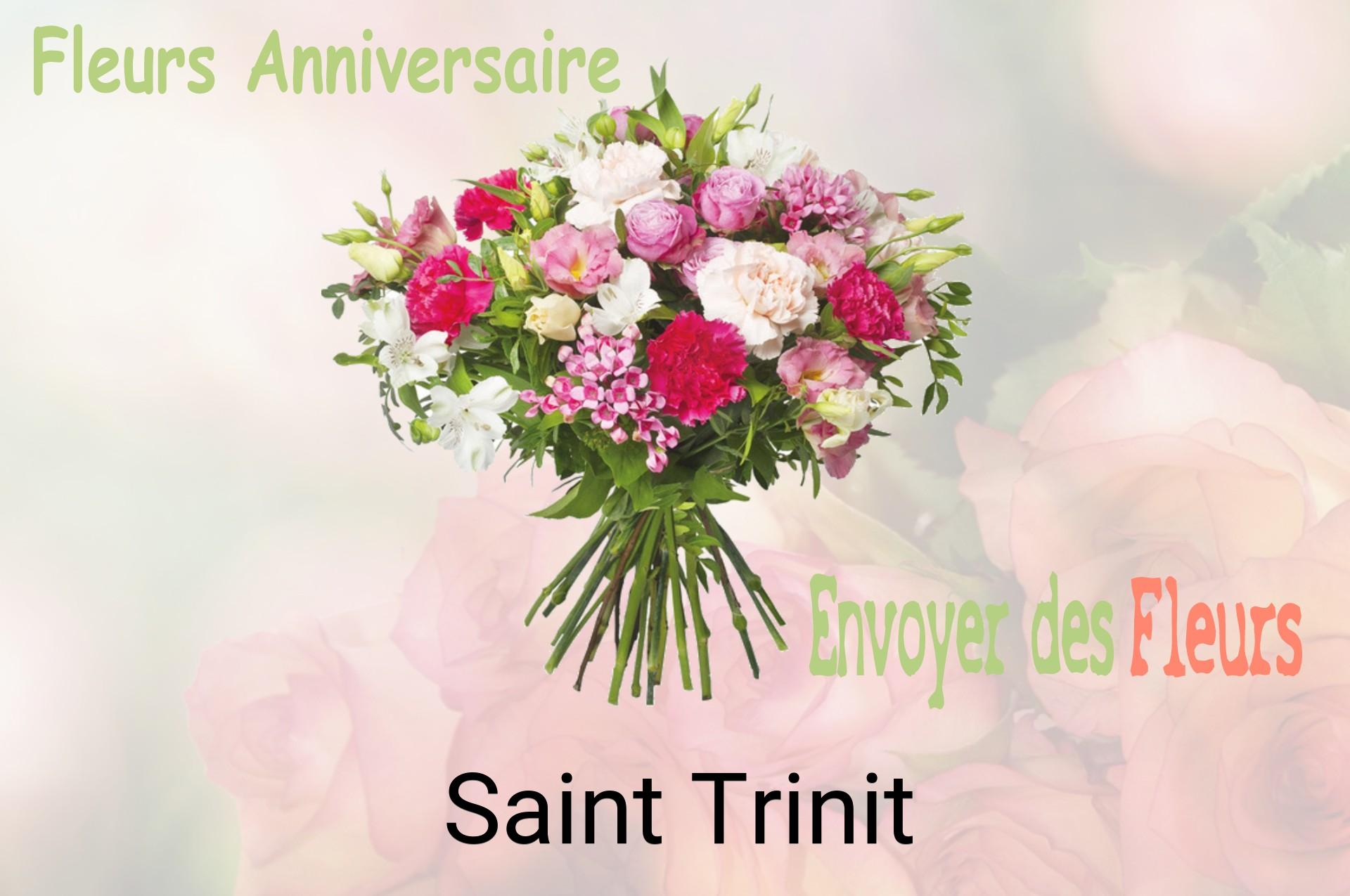 Bouquet de fleurs d’anniversaire livré à Saint-Trinit